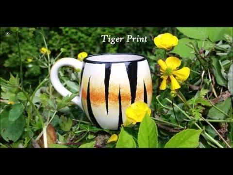 Tiger Print Painting Technique Tiger Print Painting Technique