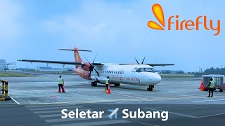 FireFly ATR Economy Class | Seletar to Subang | FY3129