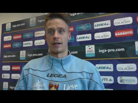 Gubbio-Albinoleffe 0-0, intervista a Giacomo Volpe