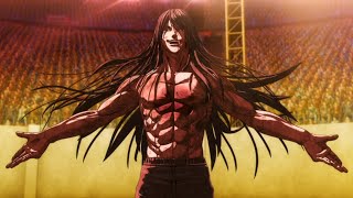 Ashura Awakens! Heavenly Wolf Ren destroyed by The Beast Kiryu (Full Fight) - Kengan Ashura