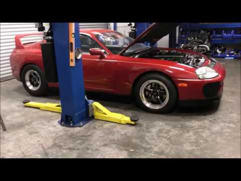 Dakota Digital SGI-5E Installation Video MKIV Supra w/T56 Magnum swap