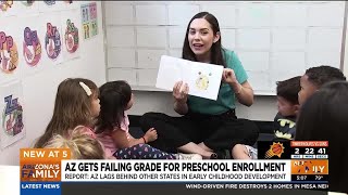 Arizona gets failing grade for preschool enrollment