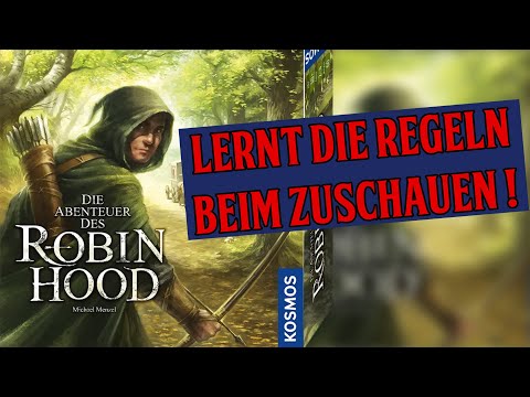 The Adventures of Robin Hood - Learn the rules while playing - The complete tutorial "The Escape"