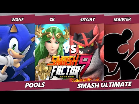 Smash Factor 9 - Wonf & CK Vs. Skyjay & Maister - SSBU Ultimate Tournament