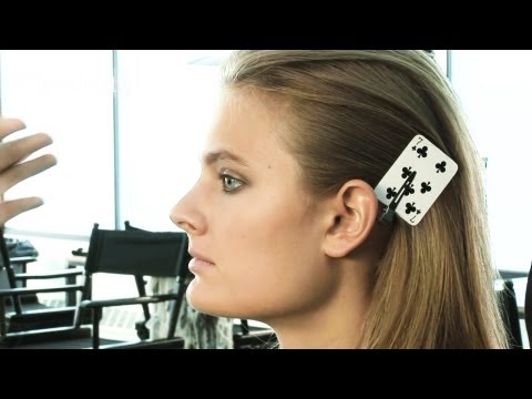 Hair & Makeup - Hair & Makeup Backstage at Ohne Titel Spring 2012 - New York Fashion Week | FashionTV - FTV