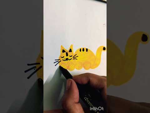 How to make beautiful cat 😺#shorts