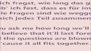 Zu dir (Weit Weg) — Mark Forster (English &amp; German lyrics)