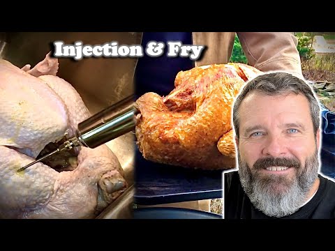 Fry a Turkey | EASY Turkey INJECTION Marinade & SAFELY Frying a Turkey Recipe - Teach a Man to Fish