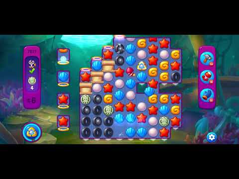 Fishdom Super Hard level 7877 no boosters フィッシュダム