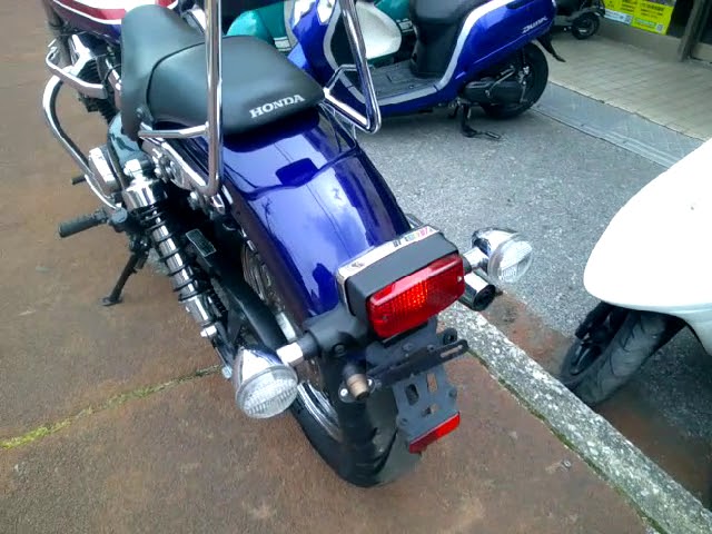VT400S/ホンダ 水冷Vツインエンジン FI車 ETC付き スクリーン バック