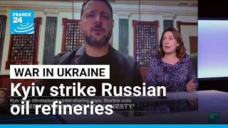 Ukraine's Zelensky defies Trump with Russian refinery strikes • FRANCE 24 English