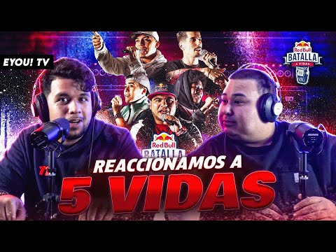 ¡ASÍ REACCIONAMOS A RED BULL BATALLA: 5 VIDAS! - EYOU TV