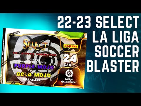 2022-23 Panini Select La Liga Soccer Blaster Box Break and Review