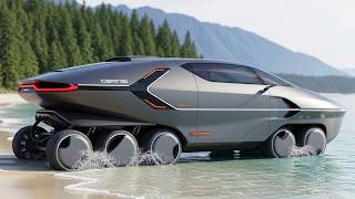 20 Amphibious Vehicles That Drive on Land and Water!