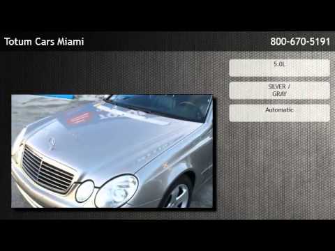 2004 Mercedes-Benz E500 500 4MATIC  - Miramar