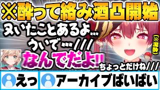 2年ぶりのソロ飲酒配信で絡み酒凸を開始しギリギリ発言乱発で一時的にアーカイブ非公開になる宝鐘マリンｗ【宝鐘マリン ホロライブ 切り抜き Vtuber】