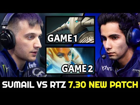 SUMAIL vs ARTEEZY (2 Games) OG vs EG Carry Battle 7.30 Dota 2