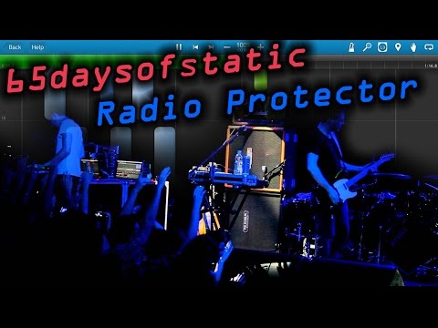 65daysofstatic - Radio Protector [Piano Tutorial] Synthesia