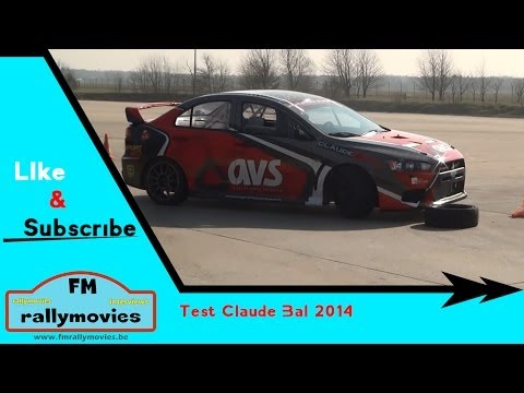 Test Claude Bal 2014 - Mitsubishi Lancer Evo X R4 [HD]