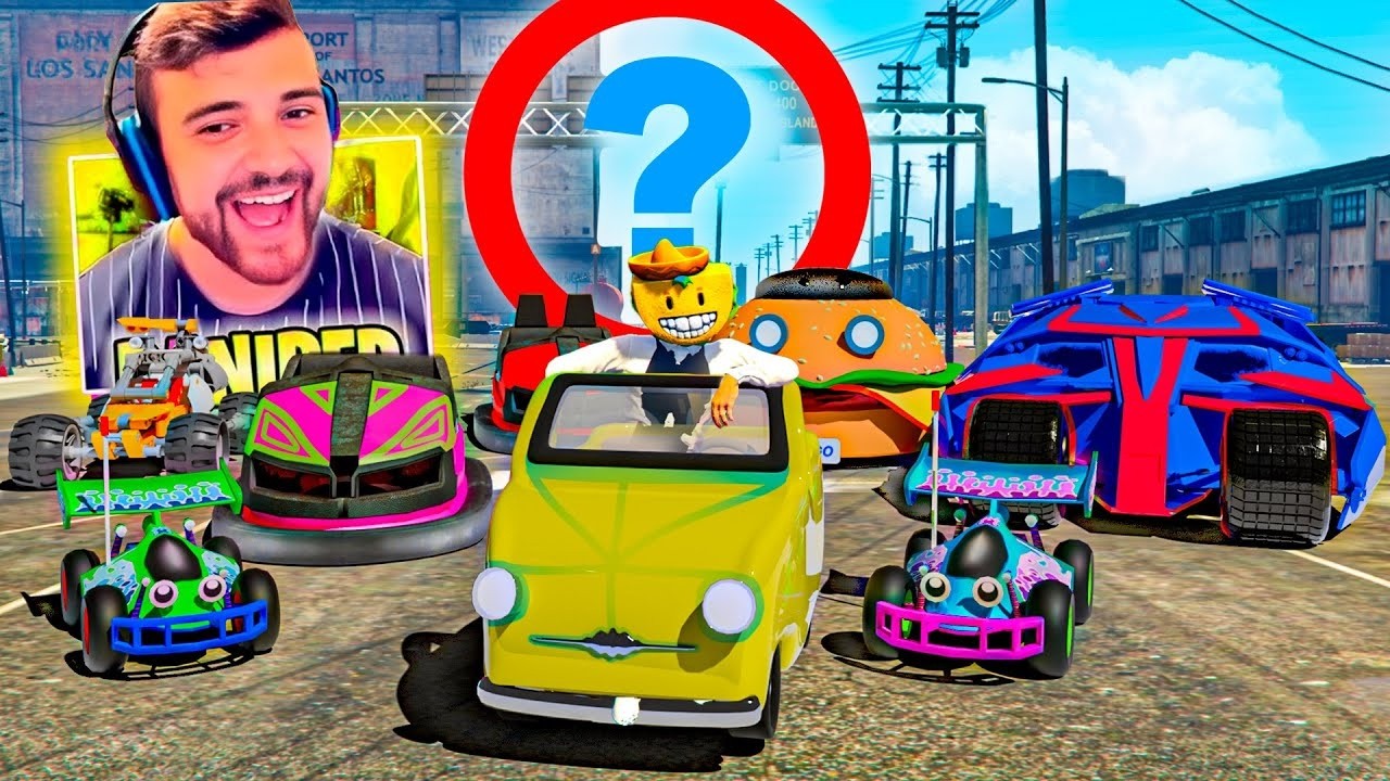 NUEVAS CARRERAS CON COCHES ALEATORIOS!! FINAL INCREIBLE! - GTA 5 ONLINE