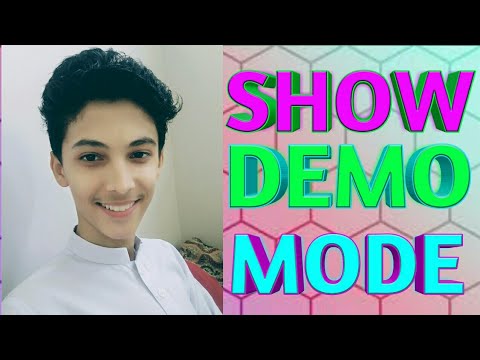 Show demo mode information and trick | Dgq khan