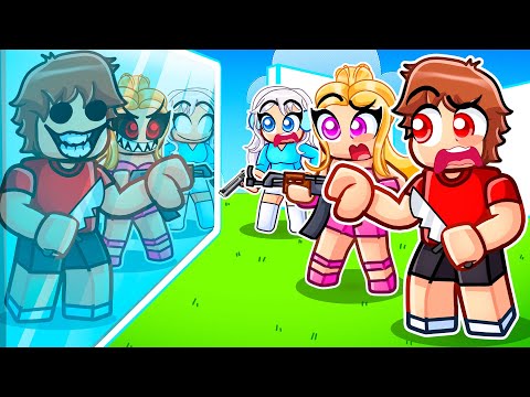 Roblox Rivals But It's MIRROR Matchup With MY CRAZY FAN GIRLS...
