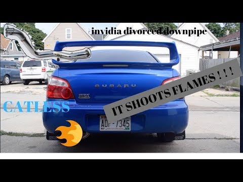INVIDIA CATLESS DOWNPIPE INSTALL!!!(COBB STAGE 2 TUNE)