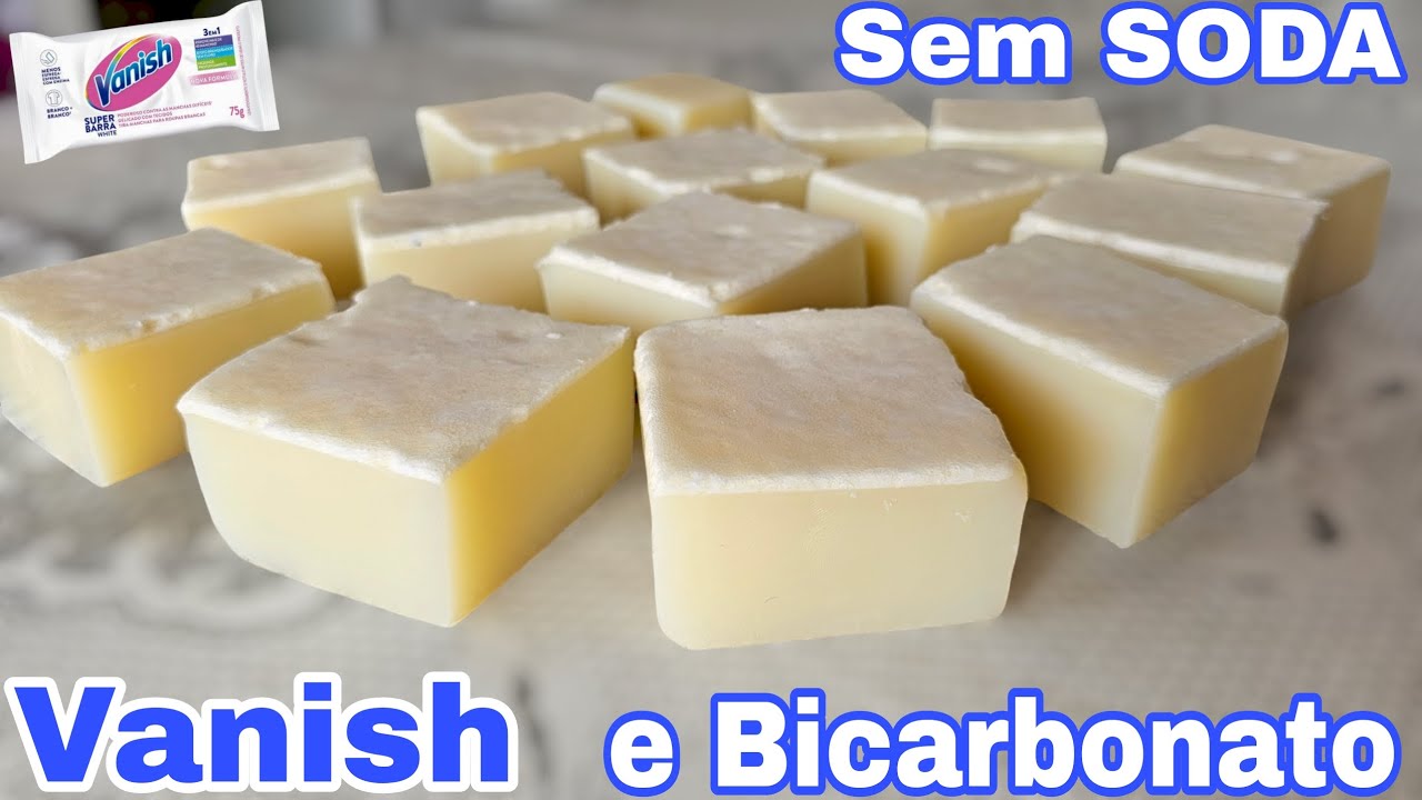 Homemade Soap Made with VANISH and BICARBONATE Without SODA ☆ I Can't Live Without It Anymore