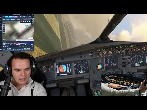 Swiss001 crashes live on VATSIM after take-off