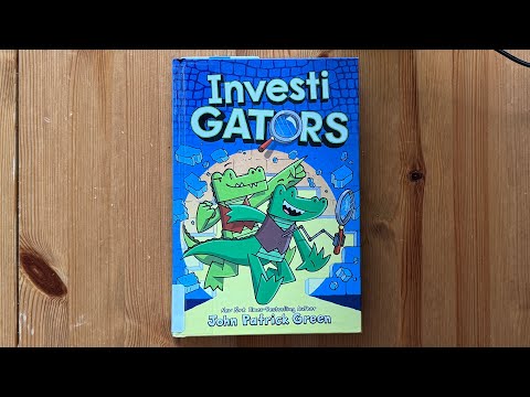 Ash reads InvestiGators Part 2 by John Patrick Green