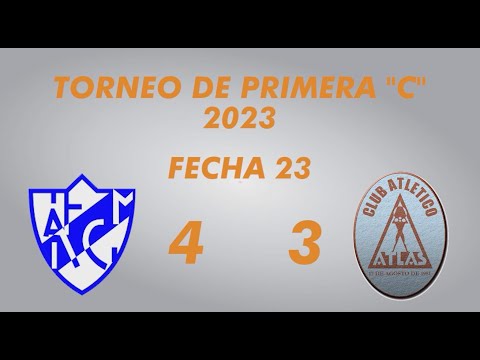 Primera "C" Campeonato 2023 - Fecha 23 - Midland 4 Atlas 3 - Resumen