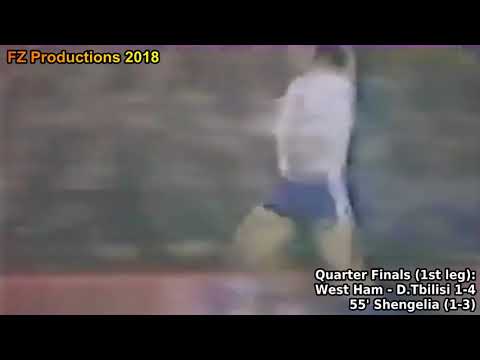 1980-1981 Cup Winners' Cup: FC Dinamo Tbilisi All Goals (Road to Victory)