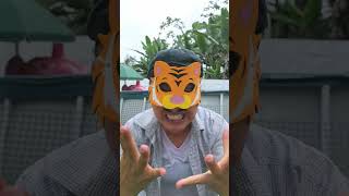 PAPÁ JUGUEMOS AL TIGRE Y AL MONO 👶😂 #humor