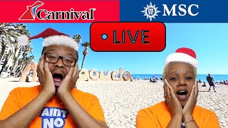 Carnival vs MSC: Best Cruise This Year? LIVE