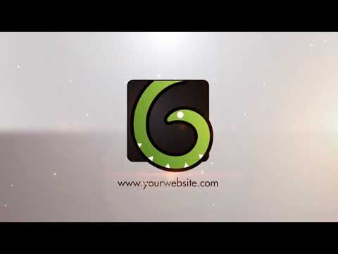 Apple motion templates: Minimal Slice Logo V2  #applemotionlogo