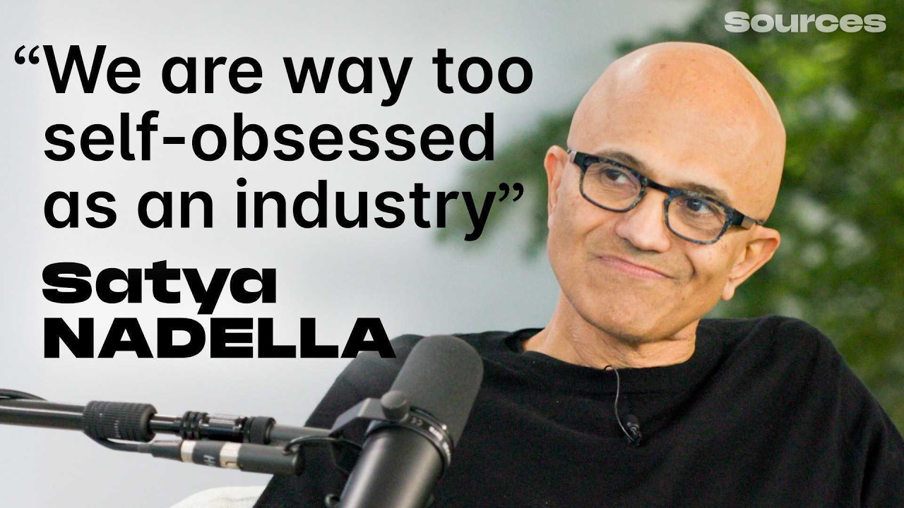 Satya Nadella on Copilot, the AI backlash, and Microsoft&rsquo;s future - YouTube
