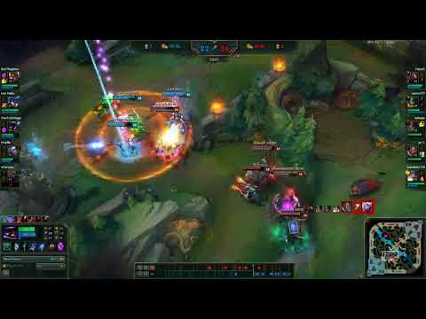 Epic 5 man cage veigar turned whole fight and turned loss into a win!