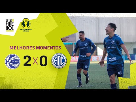 O THAYLLON TEVE UMA TARDE DE MESSI - São José 2x0 Confiança - Melhores momentos - Série C