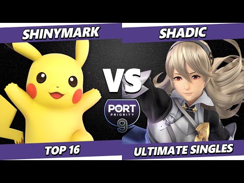 Port Priority 9 - ShinyMark (Pikachu) Vs. SHADIC (Corrin) Smash Ultimate - SSBU