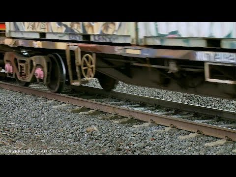 Mudhole At Gheringhap / 3PM4 Steel Train (10/5/2019) - PoathTV Australian Railways