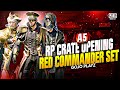 Red Commander Set Opening | A5 RP Crate Opening | A5 Royal Pass | PUBG A5 Rp Crate Opening #pubg