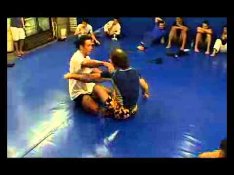 John Danaher, Ryan, and Renzo Gracie: early sweep experiments