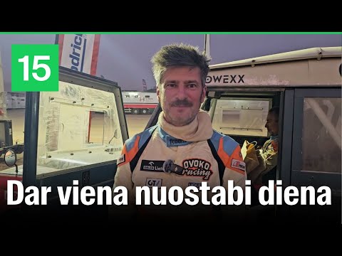 Karolis Raišys po 3 greičio ruožo: „Laiko pradeda trūkti žiauriai“