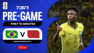 [TSN 월드컵 영상] Brazil vs. Morocco Pre-Game + First 10 Minutes | FIFA World Cup