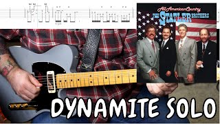 Video thumbnail for Brent Mason Solo - Dynamite - The Statler Brothers - Animated Tabs by Levi Clay