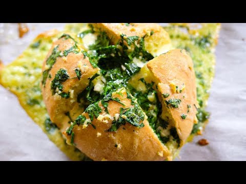 Cream Cheese Garlic Bread Recipe (Korean Street Food)