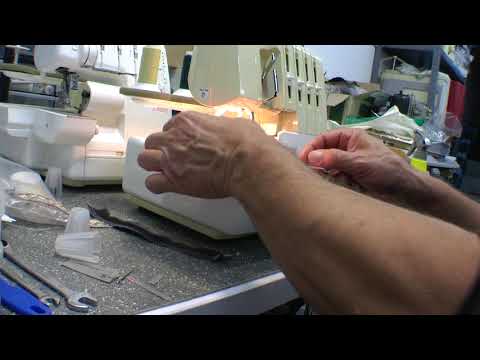 Bernette Bernina 800D Overlock Nähtest