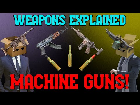 7D2D Alpha 20 Machine Guns - Weapons Explained