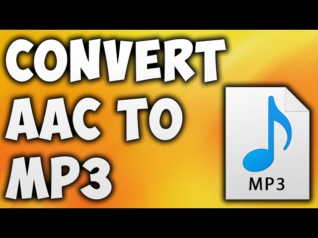 Convertir AAC a MP3 gratis - Convertidor de fichero de audio