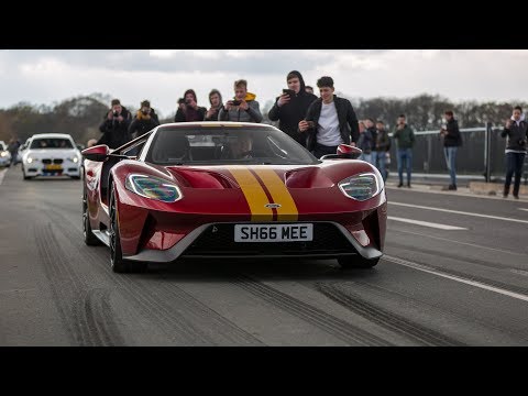 2019 Ford GT Driving on the Road & Acceleration Sound !
